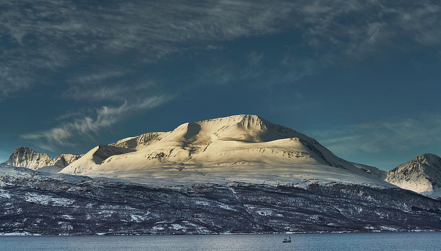 Fjordscape in Lyngen Photograph by Pekka Sammallahti