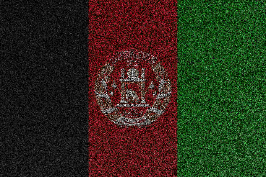 Flag Of Afghanistan Digital Art
