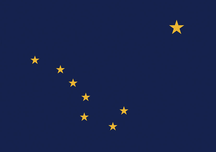 Flag of Alaska Digital Art by Roy Pedersen