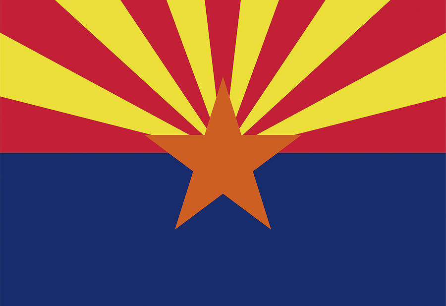Flag of Arizona Photograph by Roy Pedersen