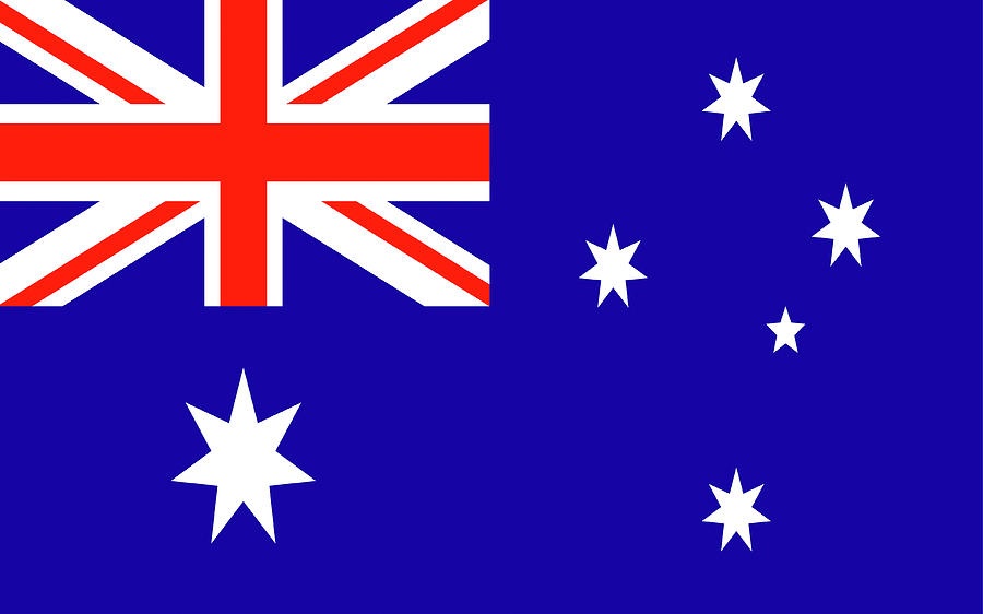 Flag of Australia Digital Art by Roy Pedersen