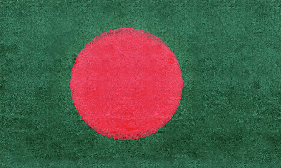 Flag of Bangladesh Grunge Digital Art by Roy Pedersen