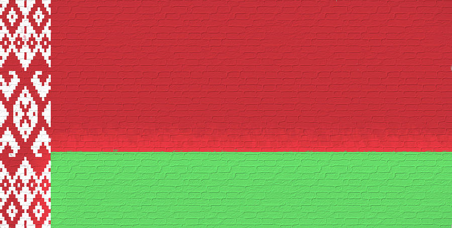 Flag of Belarus Graffiti Digital Art by Roy Pedersen
