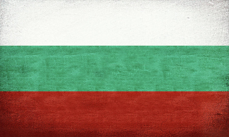 Flag of Bulgaria Grunge Digital Art by Roy Pedersen