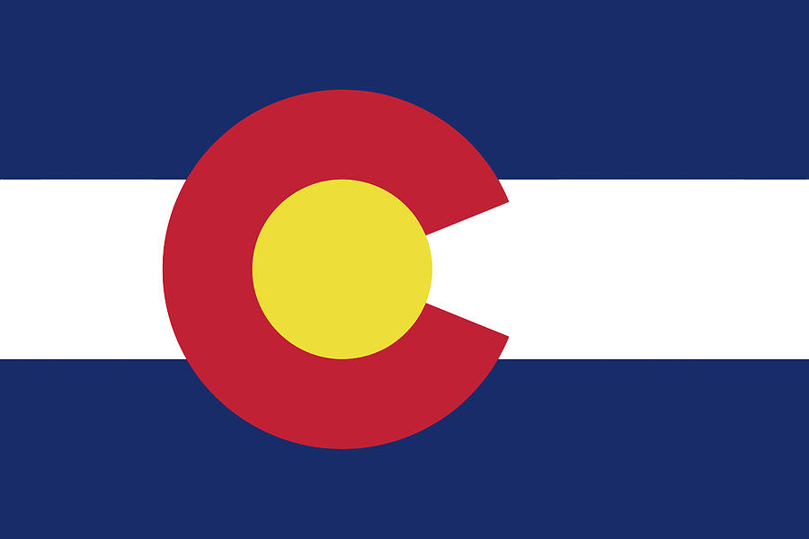 Flag of Colorado Digital Art by Roy Pedersen