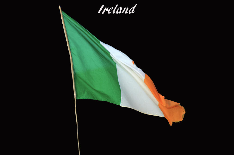Flag Of Ireland Photograph by Aidan Moran