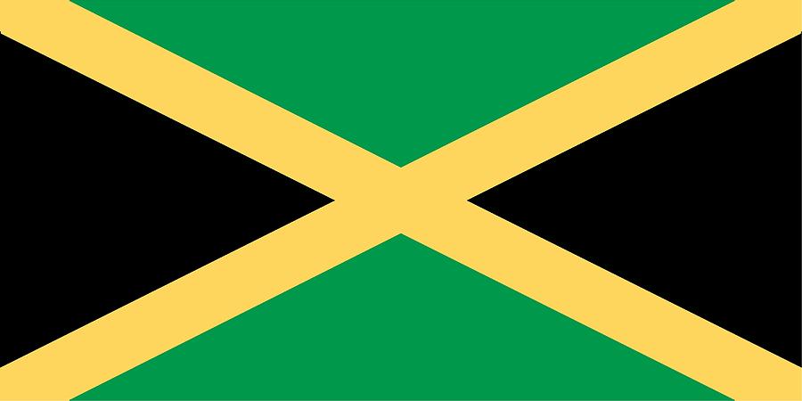 Flag of Jamaica Painting by Unknown
