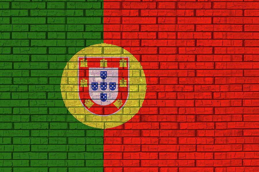 Flag of Portugal Graffiti Digital Art by Roy Pedersen - Fine Art America