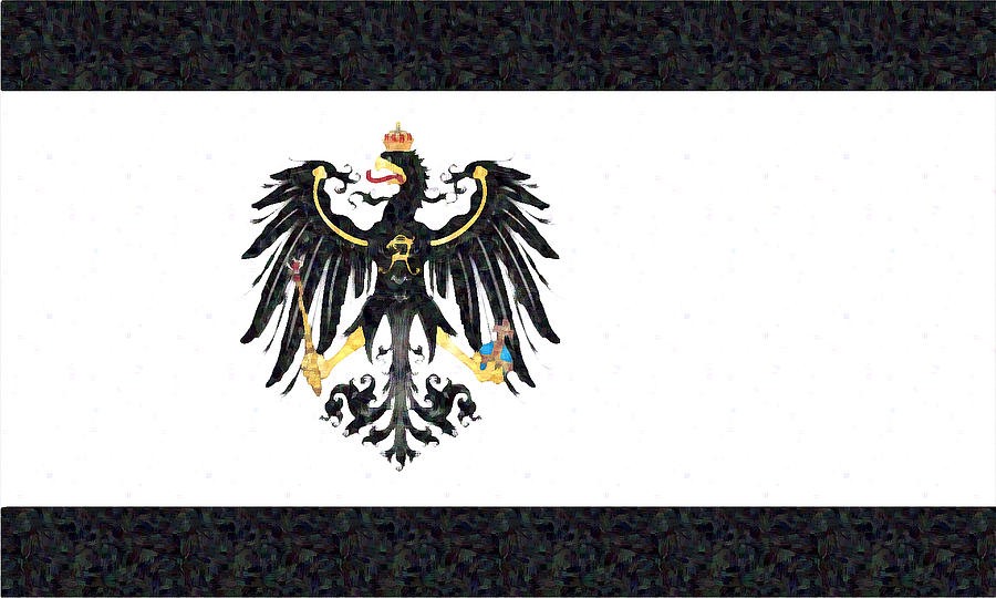 Flag Of Prussia Digital Art by Lora Battle - Fine Art America