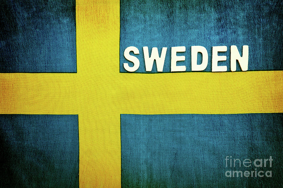 Flag of Sweden Photograph by Anna Om