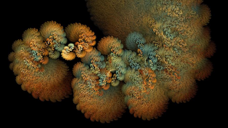 Flagella Fractalate Digital Art by Doug Morgan