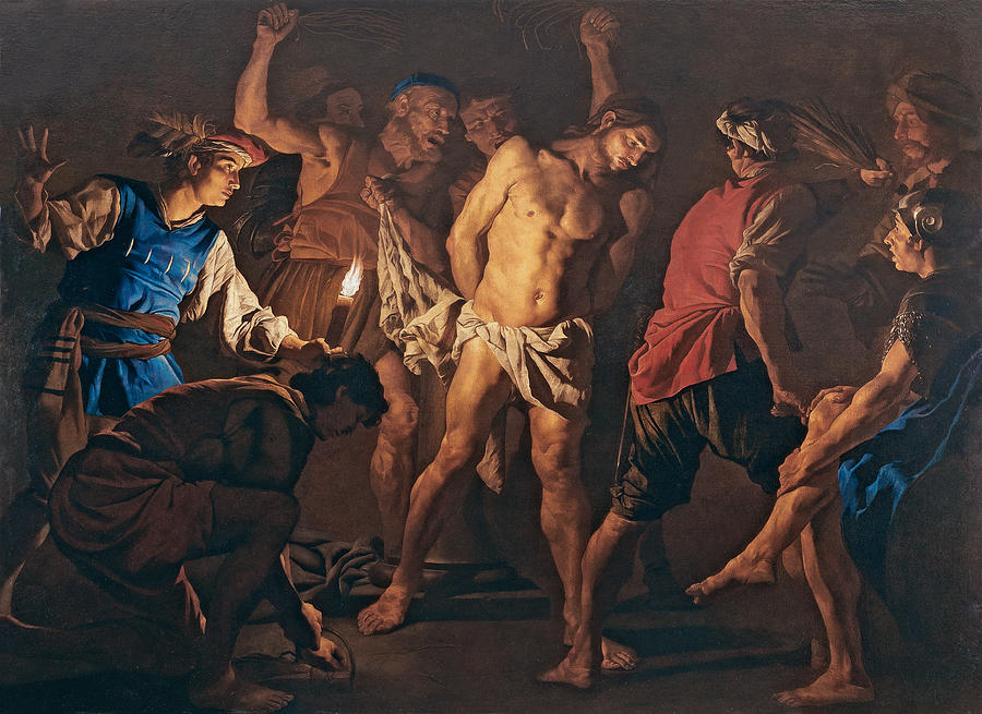 Flagellation of Christ Painting by Matthias Stom