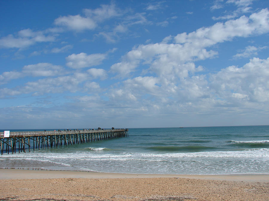 Flagler Beach Pier 2 Photograph by Tobi Czumak | Fine Art America