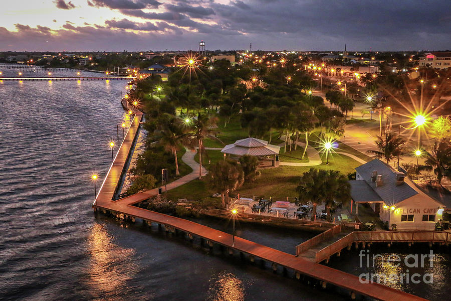 Flagler Park at Sunrise Photograph by Tom Claud