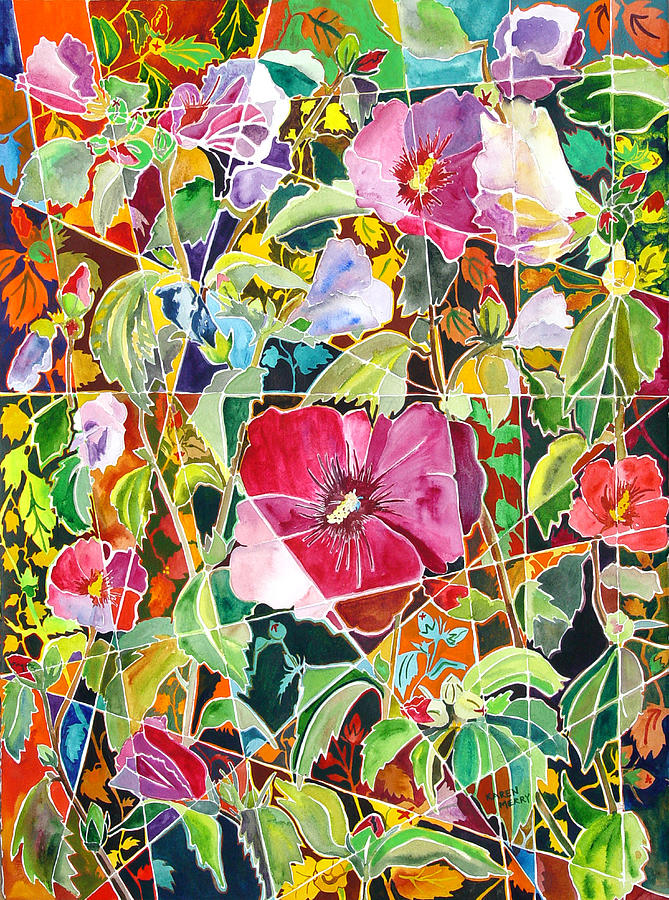 Flamboyant Foliage Painting by Karen Merry