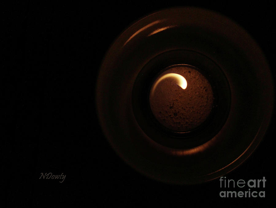 Flame Curl Photograph by Natalie Dowty