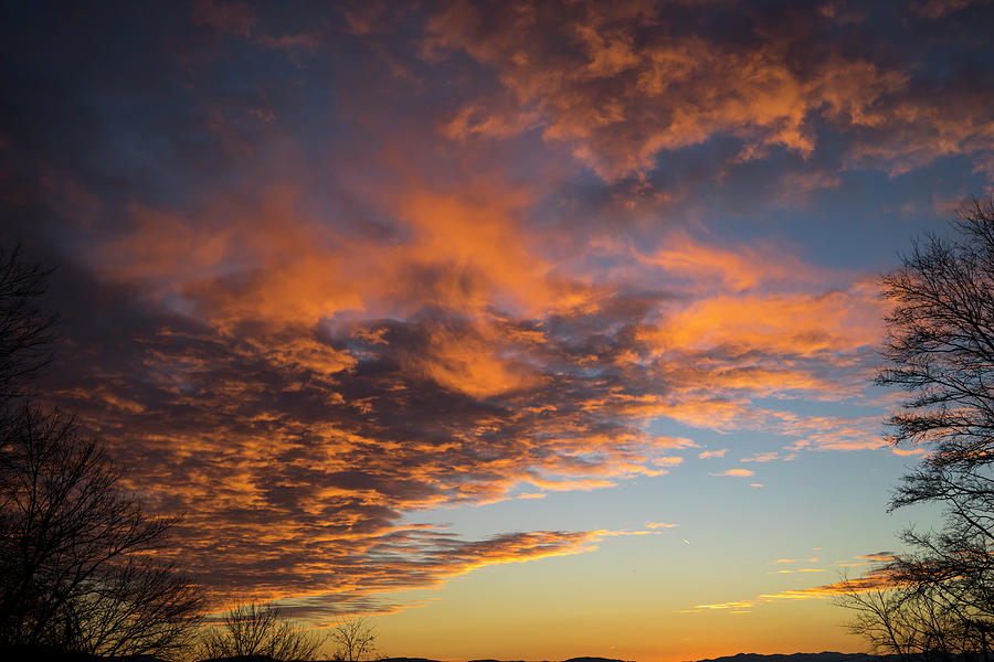 Flame in the sky Photograph by Vyacheslav Isaev | Fine Art America