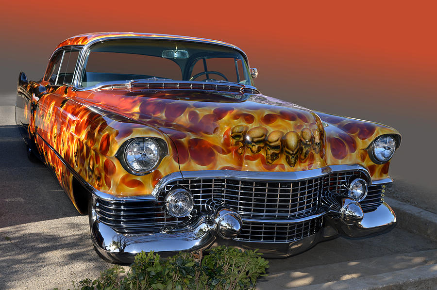Flamed Caddy Photograph by Bill Dutting