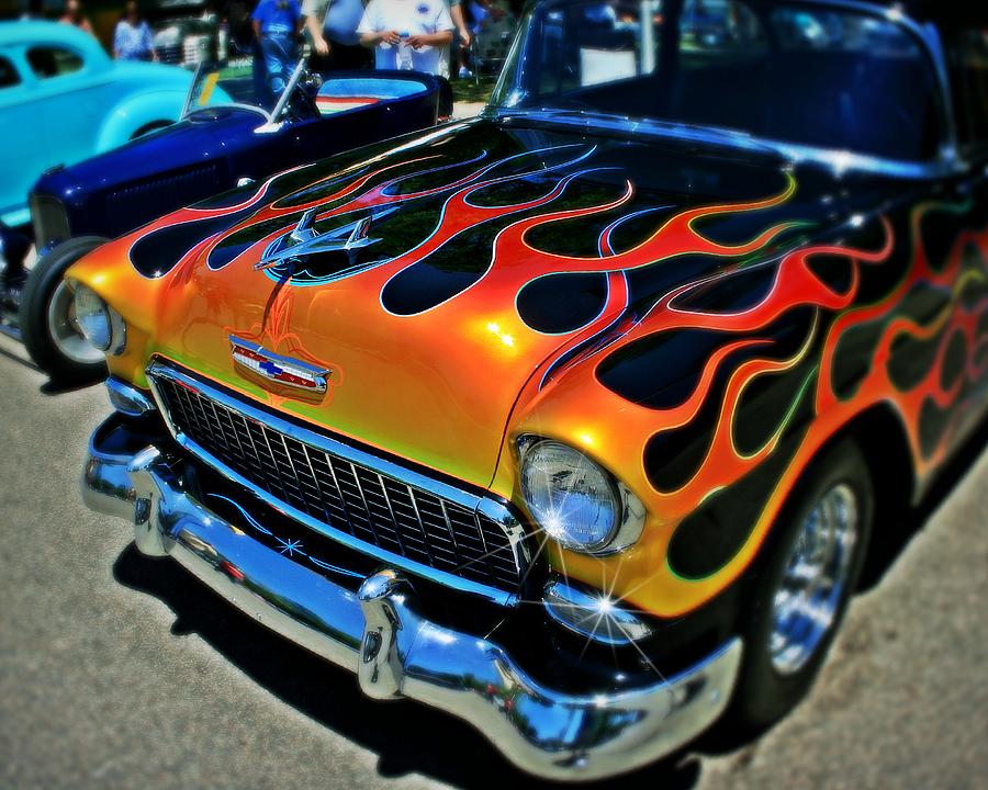 Flamed classic Photograph by Perry Webster