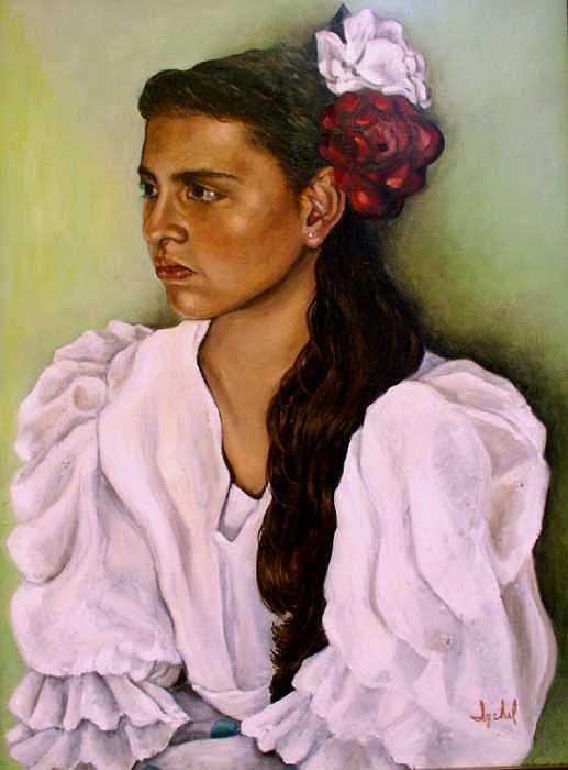 Flamenca Painting by Ixchel Amor - Fine Art America