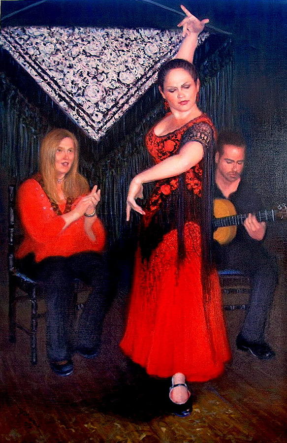 Flamenco 4 Painting by Donelli  DiMaria
