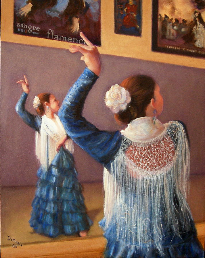 Flamenco 7 Painting by Donelli  DiMaria