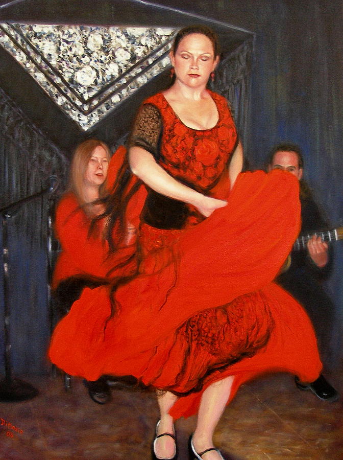 Flamenco 8 Painting by Donelli  DiMaria