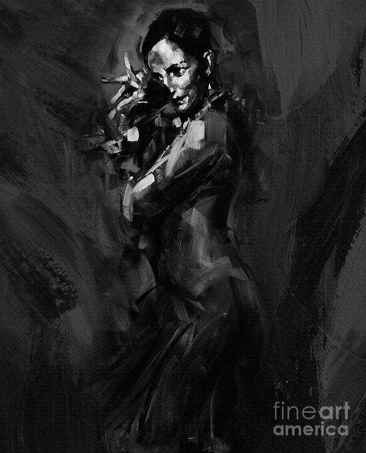 Flamenco 904 Painting by Gull G