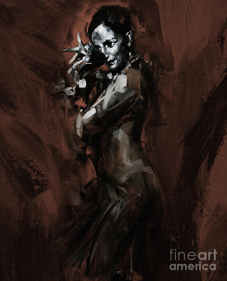 Flamenco 905 Painting by Gull G