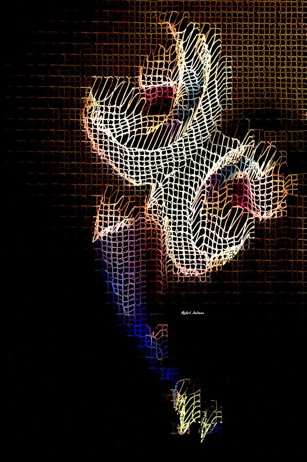 Colombia Digital Art - Flamenco Dancer by Rafael Salazar