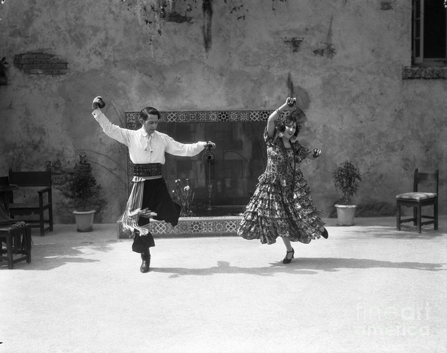 Vintage Photograph - Flamenco Dancers, C.1920s by H. Armstrong Roberts/ClassicStock