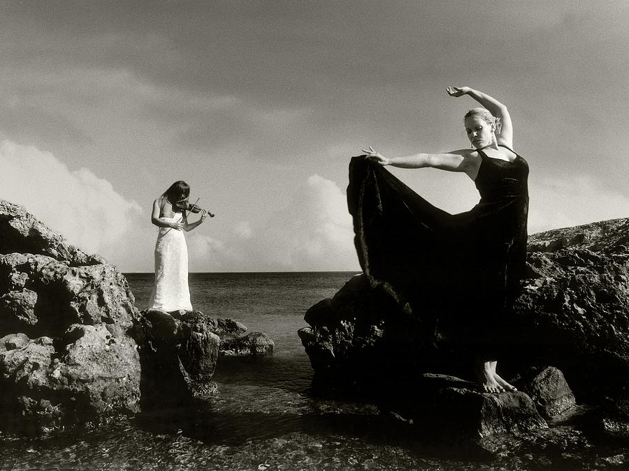Landscape Photograph - Flamenco Dancing by Manolis Tsantakis
