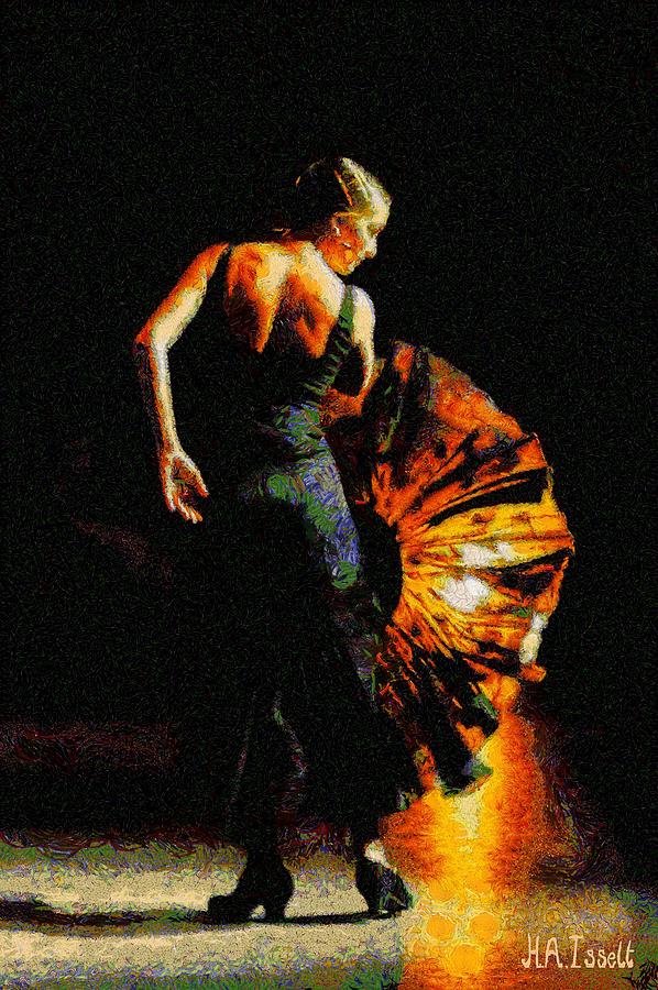 Flamenco del Torro Digital Art by Humphrey Isselt