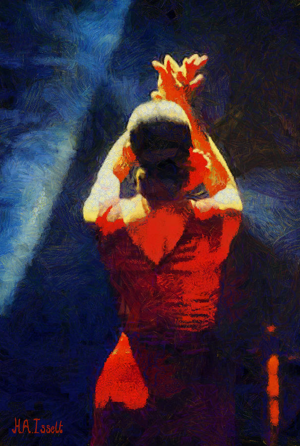 Flamenco Dolores Digital Art by Humphrey Isselt
