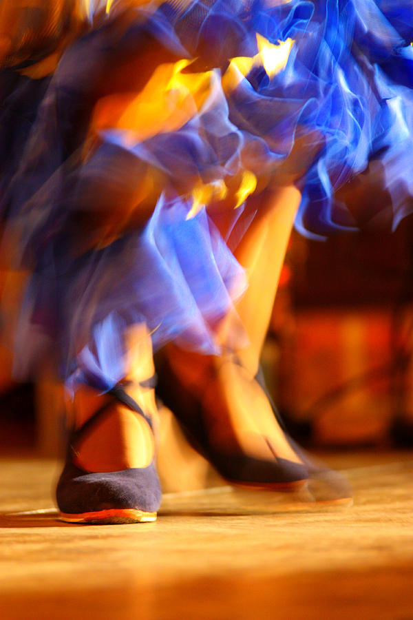 Music Photograph - Flamenco Feet 1 by Bill Keiran