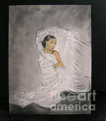 Flamenco Painting by Lizzy Forrester