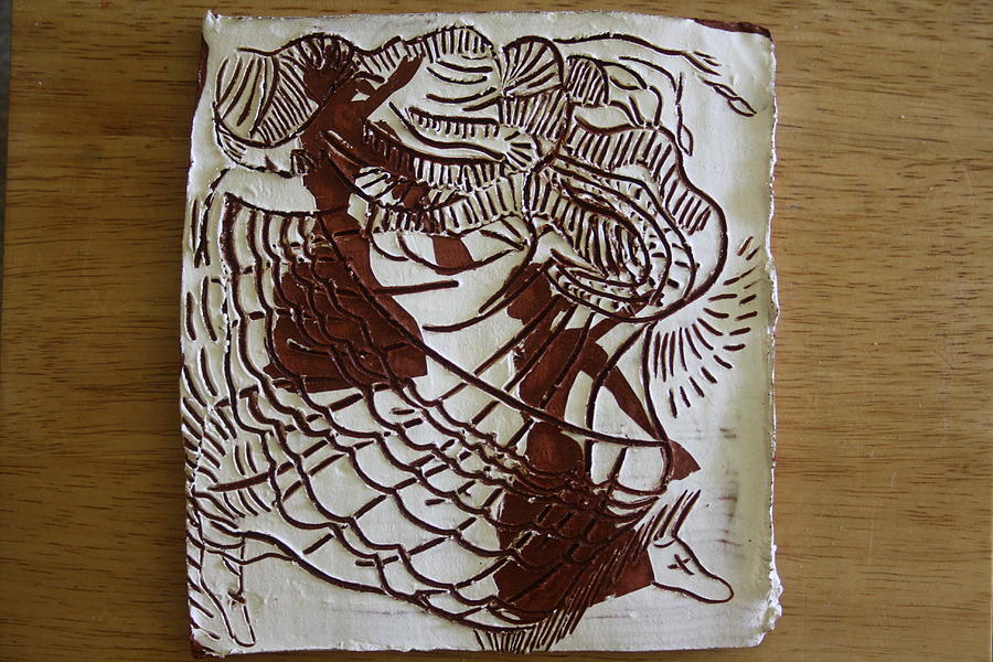 Flamenco passion 1 Ceramic Art by Gloria Ssali