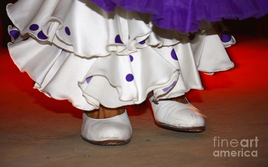 Flamenco Photograph - Flamenco Steps by Sophie Vigneault