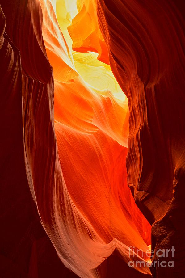 Flames At Upper Antelope Photograph by Adam Jewell