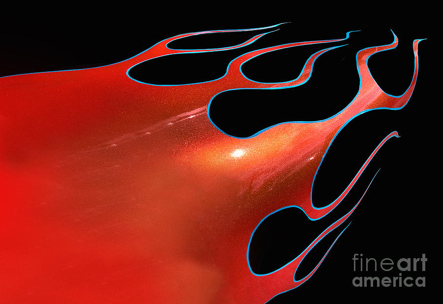 Flames Photograph by Arttography LLC