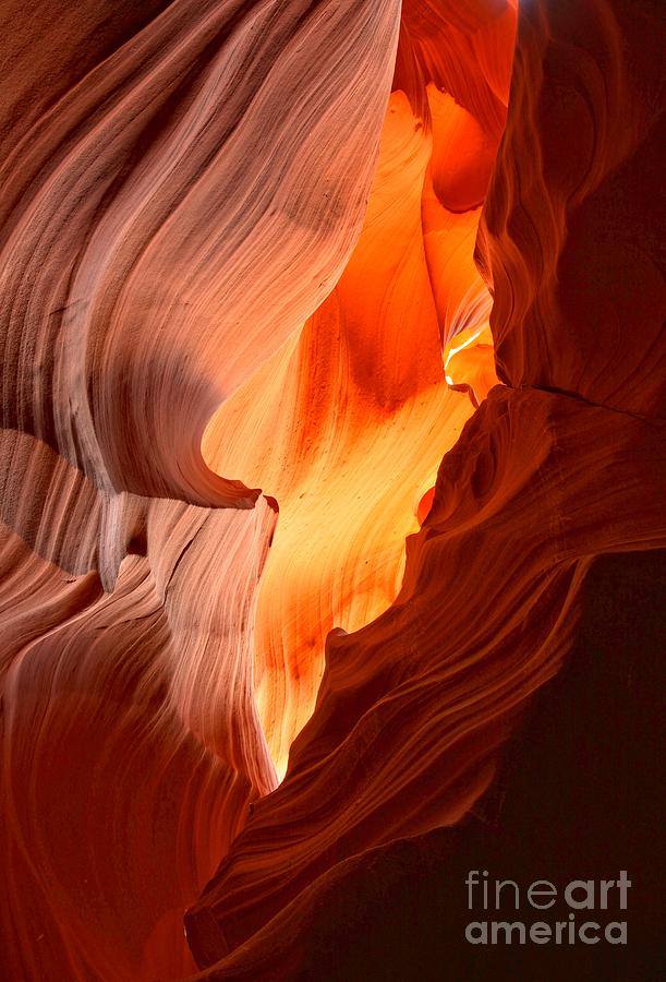 Flames Under The Arizona Desert Photograph by Adam Jewell