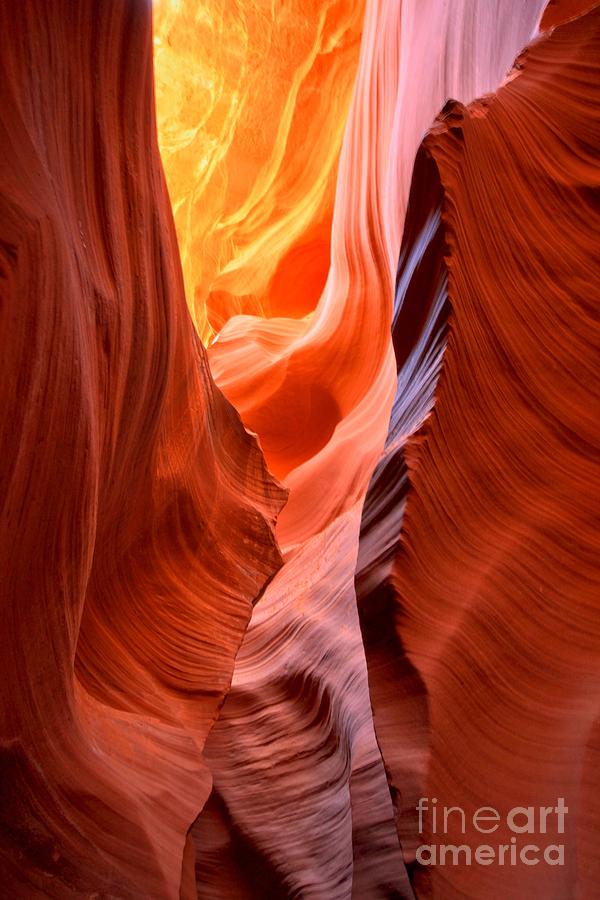 Flames Under The Desert Photograph by Adam Jewell
