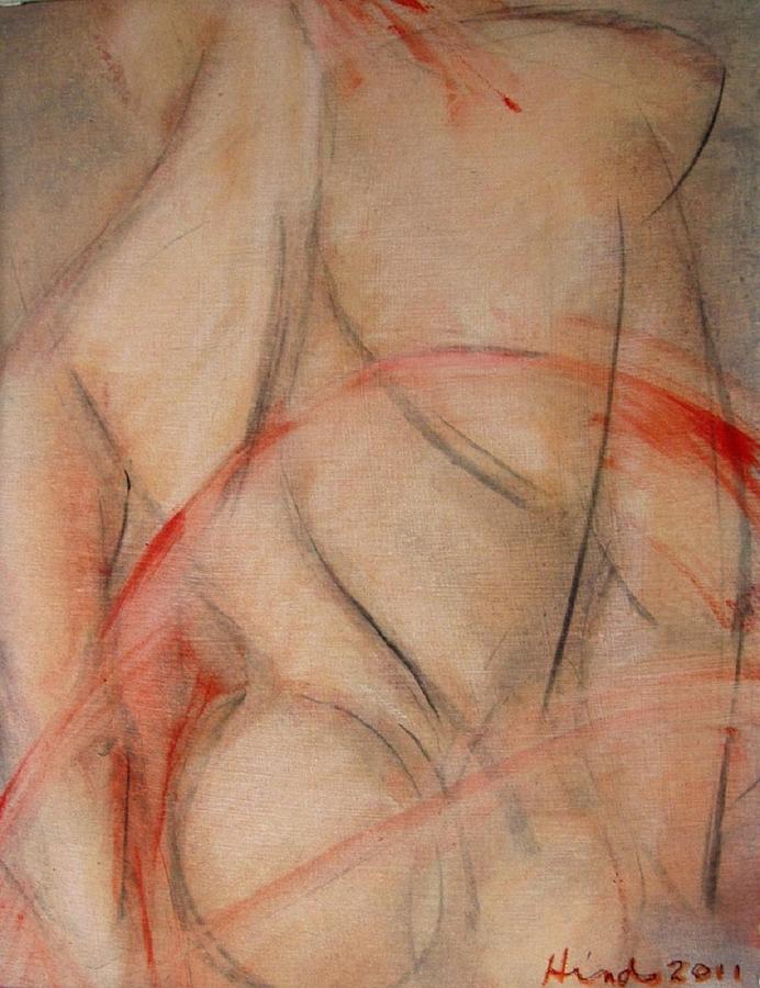 Nude Painting - Flamenco 4 by Rene Hinds