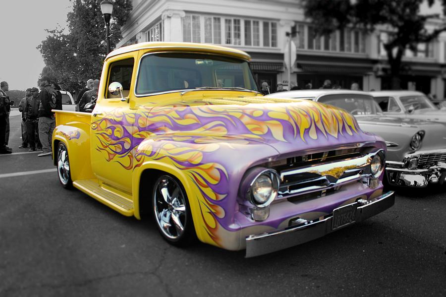 Flaming Hot Rod Photograph by Jesse Sanchez - Pixels