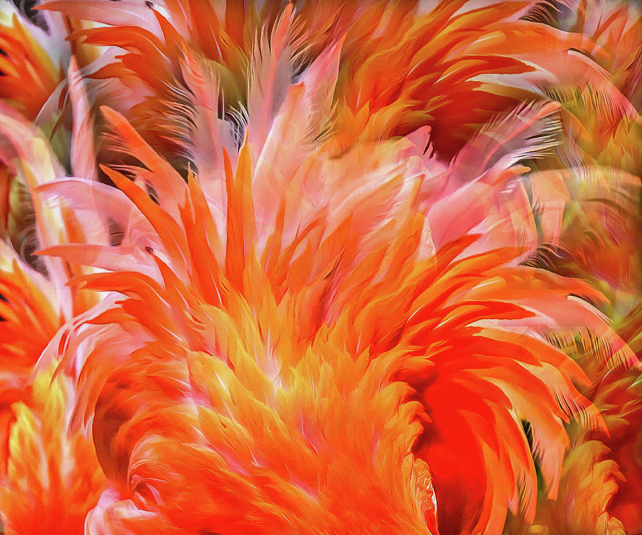 Flamingo Fiesta Digital Art by Mac Titmus - Fine Art America