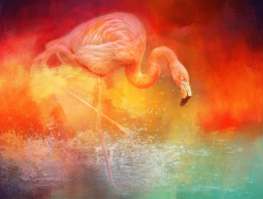 Flamingo Reds Photograph by Alice Gipson