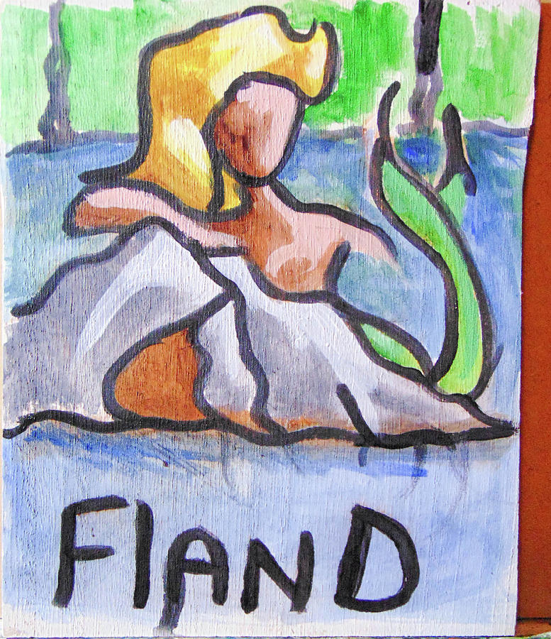 Fland Painting by Loretta Nash