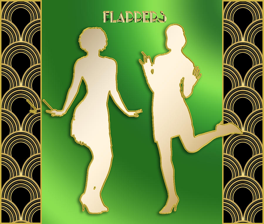 Flappers 3 Digital Art by Chuck Staley