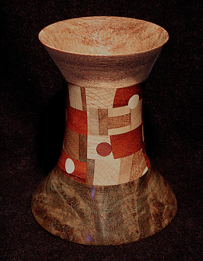 Turnings Sculpture - Flared Vessel by Chuck Turigliatto Turnings Sculpture - Flared Vessel by Chuck Turigliatto