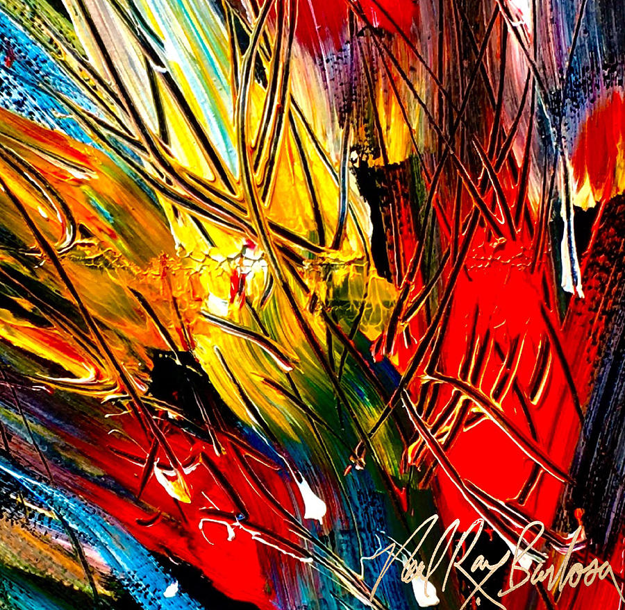 Flash of time Painting by Neal Barbosa